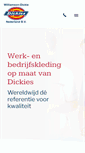 Mobile Screenshot of dickies-nederland.nl